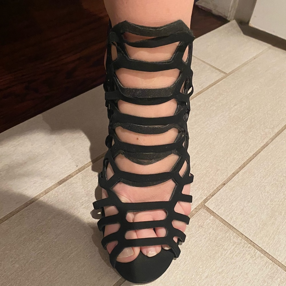 Express Strappy Heels